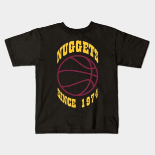 nuggets since 1974 Kids T-Shirt